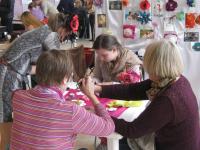 цветы из ткани. Презентация от Натальи Данилевич