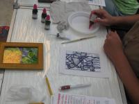 витражная роспись по стеклу. М-кл от компании ПитерАртСервис