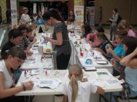 витражная роспись по стеклу. М-кл от компании ПитерАртСервис