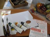 мастер класс по живописи. Ведёт художник Никулина Светлана