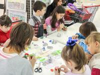 Весёлые витражи и чудо-глина Цветик на м-кл от компании ПитерАртСервис