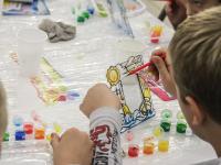 Весёлые витражи и чудо-глина Цветик на м-кл от компании ПитерАртСервис