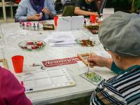 Витражная роспись красками Decola от компании ПитерАртСервис