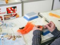 Медвежонок в технике сухого валяния. М-кл ведёт Романова Елизавета