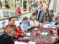 Народная кукла-оберег. М-кл для взрослых и детей от Фроловой Елены - педагога студии Волошка