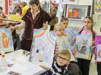 Рисуем пастелью Giotto. Olio. М-кл ведёт художник Евгения Рассказова