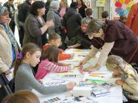 Рисуем пастелью Giotto. Olio. М-кл ведёт художник Евгения Рассказова