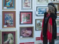 Выставка творческих работ - живопись, графика, коллажи, вышивки, батик, витраж и др