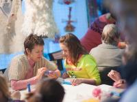 Техника сухого и мокрого валяния. Ведёт презентацию Блайберг Марина