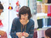 Текстильные и нитяные куклы-обереги представлила Журавлёва Злата