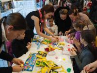 Презентация и мастер-классы товаров для детского творчества AMOS. Вела презентацию Дружинина Оксана