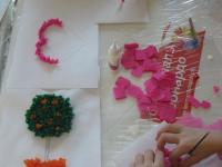 Аппликация в технике торцевания. Преподаватель Талевнина Екатерина