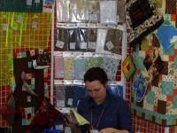 Презентация по  пэчворку с тканями Peppy и швейной машины Micron