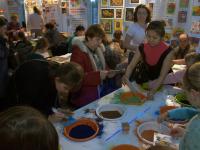  Мозаика из песка Замок творчества