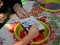  Мозаика из песка Замок творчества