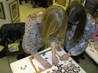  Cоревнования по сборке пазлов EDUCA  для детей