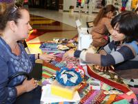 Презентация по  пэчворку с использованием тканей Peppy и швейной машины Micron. Мастер Семенова Елена