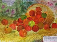 Работы победителей в конкурсе детского рисунка Осенний карнавал