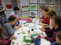 Мастер-класс. Брошь. Валяние. Наталья Раделия