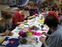 Мастер-класс. Брошь. Валяние. Наталья Раделия