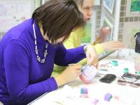 Мастер-класс. Декорирование стеклянной кружки. От компании ТАИР