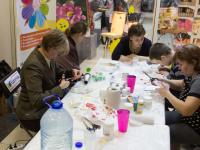 Мастер-класс. Декорирование тарелки в технике обратный декупаж.tm Love2Art и  Янина Анкудович