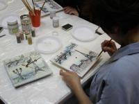 Мастер-класс. Декупаж.Часы Париж.tm Love2Art b Mr.Carving Диана Январева