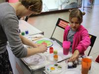 Мастер-класс. Рисование по технике батик. Полина Емельянова