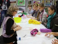 Мастер-класс. Сувенирные валеночки в технике мокрого валяния.tm GAMMA Ирина Тютина