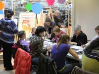 Мастер-класс. Техника граттаж. Наталья Раделия