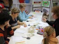 Мастер-класс. Учимся вышивать лентами. tm PANNA. Светлана Королева