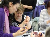 Мастер-класс. Цветок в технике фриволите.tm GAMMA. Бурова Екатерина