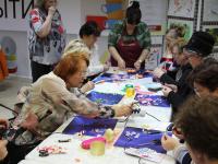 Мастер-класс. Цветы в технике канзаши. tm GAMMA