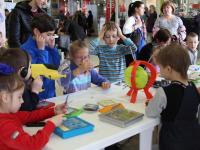 Детская зона на фестивале Леонардо