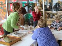 Мастер-класс  оформление работ от багетной мастеркой Papa Carlo