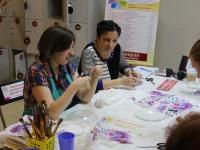 Мастер-класс по технике декупаж ведет Шевченко Олеся