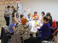 Мастер-класс по технике декупаж ведет Январева Диана