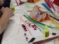 Мастер-класс по технике квиллинг ведет  Руснак Виорика