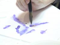 Мастер-класс по китайской  живописи ведет  Пахомова Галина