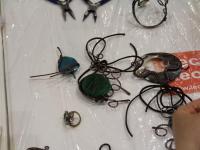 Мастер-класс по плетению из проволоки в технике Wire Wrap ведет Тимофеева Мария