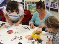 Мастер-класс по плетению из проволоки в технике Wire Wrap ведет Тимофеева Мария