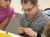 Мастер-класс по плетению из проволоки в технике Wire Wrap ведет Тимофеева Мария