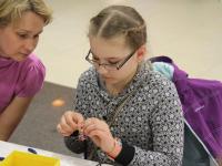 Мастер-класс по плетению из проволоки в технике Wire Wrap ведет Тимофеева Мария