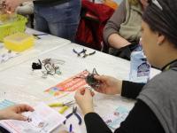 Мастер-класс по плетению из проволоки в технике Wire Wrap ведет Тимофеева Мария