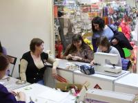 Мастер-класс по пэчворку ведет  Ваханцева Галина