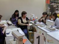 Мастер-класс по пэчворку ведет  Ваханцева Галина