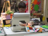 Мастер-класс по пэчворку ведет  Гаврилюк Ирина