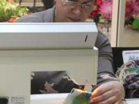 Мастер-класс по пэчворку ведет  Гаврилюк Ирина