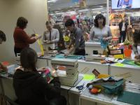 Мастер-класс по пэчворку ведет  Гаврилюк Ирина