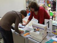 Мастер-класс по пэчворку ведет  Гаврилюк Ирина